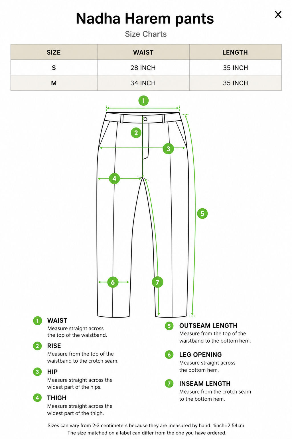 Nadha Harem Pants